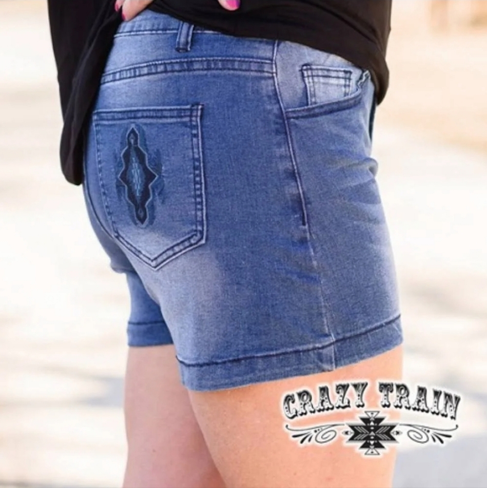Crazy Train  Shorts - Picture 2 of 4